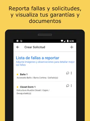 Propietarios android App screenshot 1